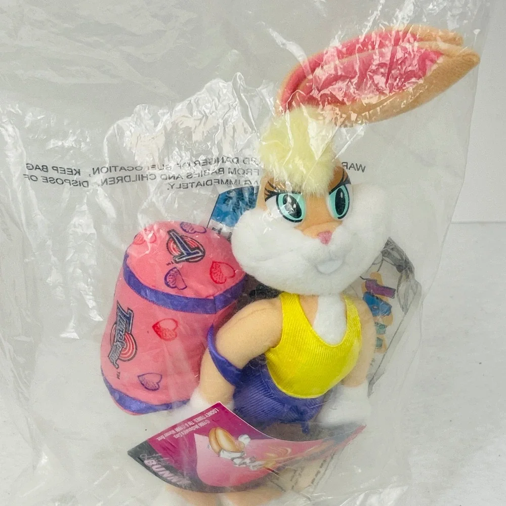Vintage 1996 Space Jam Lola Bunny McDonald's Plush Toy New Sealed NIP